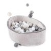 Bazének s míčky BO JUNGLE B-Ball Pit Play Gym 2025, grey