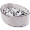 Bazének s míčky BO JUNGLE B-Ball Pit Play Gym 2025, grey
