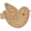 Talíř dělený MINILAND Bambus Ptáček 2024