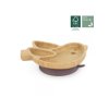 Talíř dělený MINILAND Bambus Ptáček 2024