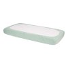 Prostěradlo LODGER Slumber Solid do kolébky 40x80 cm 2022, silt green