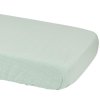 Prostěradlo LODGER Slumber Solid do kolébky 40x80 cm 2022, silt green
