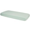 Prostěradlo LODGER Slumber Solid do kolébky 40x80 cm 2022, silt green
