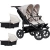 Kočárek TFK Set duo2 frame 2025 - air wheel carrycot + seat, sand