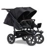 Kočárek TFK Set duo2 frame 2025 - air wheel carrycot + seat, black