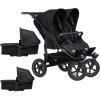 Kočárek TFK Set duo2 frame 2025 - air wheel carrycot + seat, black
