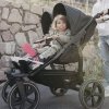 Kočárek TFK Duo2 Frame Air Chamber Wheel Stroller seat duo2 2024, olive
