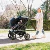 Kočárek TFK Duo2 Frame Air Chamber Wheel Stroller seat duo2 2024, black