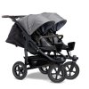 Kočárek TFK Set duo2 frame 2025 - air wheel carrycot + seat, Premium grey 415