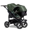 Kočárek TFK Set duo2 frame 2025 - air wheel carrycot + seat, olive