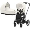 47574 47574 kocarek cybex priam chrome black seat pack 2024 vcetne korby off white