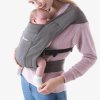 Nosítko ERGOBABY Embrace Soft Knit 2026, heather grey