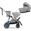 48339 7 48339 7 48339 7 kocarek cybex e gazelle s 2025 vcetne korby darek stone grey silver frame