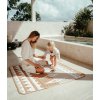 Voděodolná hrací podložka TODDLEKIND Pretty Practical Mat 2023, camel