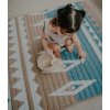 Voděodolná hrací podložka TODDLEKIND Pretty Practical Mat 2023, mineral