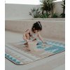 Voděodolná hrací podložka TODDLEKIND Pretty Practical Mat 2023, mineral