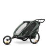 Cyklovozík HAUCK Bike N Walk Duo 3v1 2025, dark green
