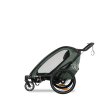 Cyklovozík HAUCK Bike N Walk Duo 3v1 2025, dark green