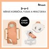 hauck mekka korbicka 3v1 carry n play bavlna dots cork (1)