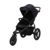 Kočárek FILLIKID Jogger Run 2026, black melange