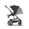 Kočárek CYBEX Balios S Lux 2025, chocolate brown (taupe frame)