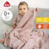 Mazlící deka BABY FEHN Lazy, Crazy & Pink 2025, plameňák Pink
