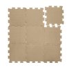 Pěnová podložka ZOPA Puzzle 30x30 cm 9ks 2026, hazel brown