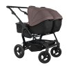 Kočárek TFK Set Duo frame air wheel Stroller seats duo 2026 + Carrycot, brown