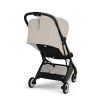 Kočárek CYBEX Orfeo 2026, dune grey (black frame)