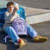 Školní batoh LÄSSIG School Backpack Origin Bold 2026, lavender