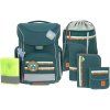 Školní set LÄSSIG School Set Slim Unique 2026, dark green
