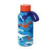 01 dinosaur Nerezová termoláhev Solid Kids s poutkem 330 ml