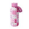 01 Pink Bricks Nerezová termoláhev Solid Kids s poutkem 330 ml