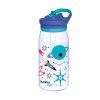 01 Space Plastová láhev s pítkem Glow Kids 580 ml