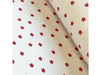 bavlneny uplet kyticky