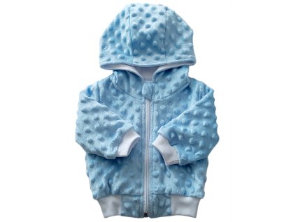 Kojenecká mikina MINKY modrá