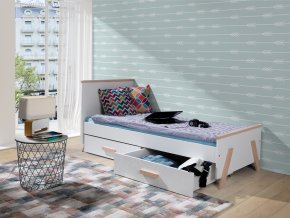 Dětská postel Kora 80x180 cm s úložnými prostory