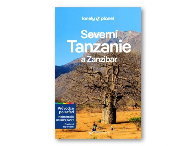 Lonely Planet severni tanzanie a zanzibar obalka