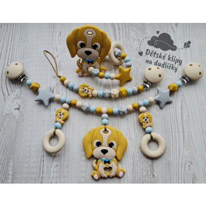 3 dílná sada hořčice pejsek 1