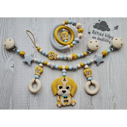 3 dílná sada hořčice pejsek 2