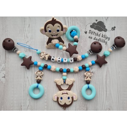 3 dílná sada biscay bay želvička v kombinaci modro/zelené