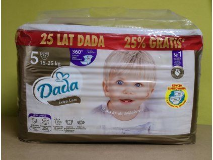 Dada Extra Care +25 % gratis, velikost 5, 94 ks