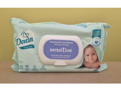 Dada Extra Soft Sensitive vlhčené ubrousky, 80 ks
