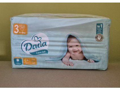 Dada Extra Soft, velikost 3, 54 ks