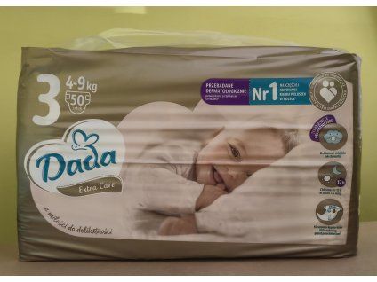 Dada Extra Care, velikost 3, 50 ks