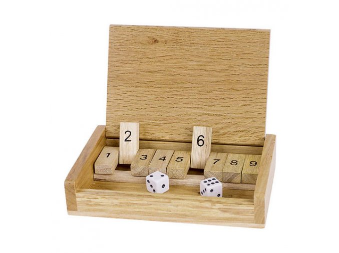 6898 cestovni hra shut the box