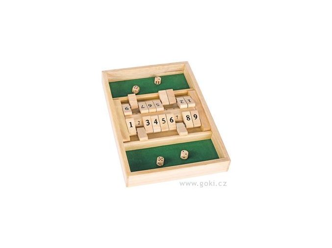 7132 stolni hra shut the box