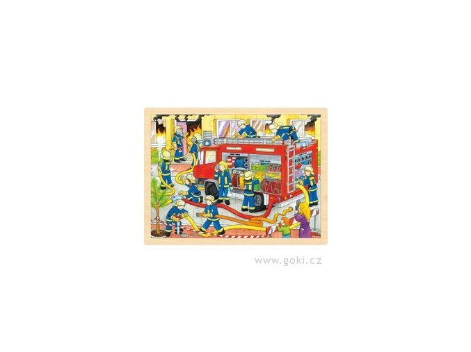 8849 2 puzzle hasici pri zasahu 48 dilu