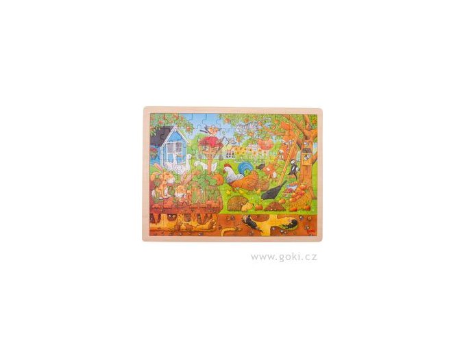 9049 1 nase zahradka na zemi i pod zemi puzzle 96 dilu