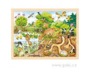 9043 1 priroda drevene puzzle 96 dilu